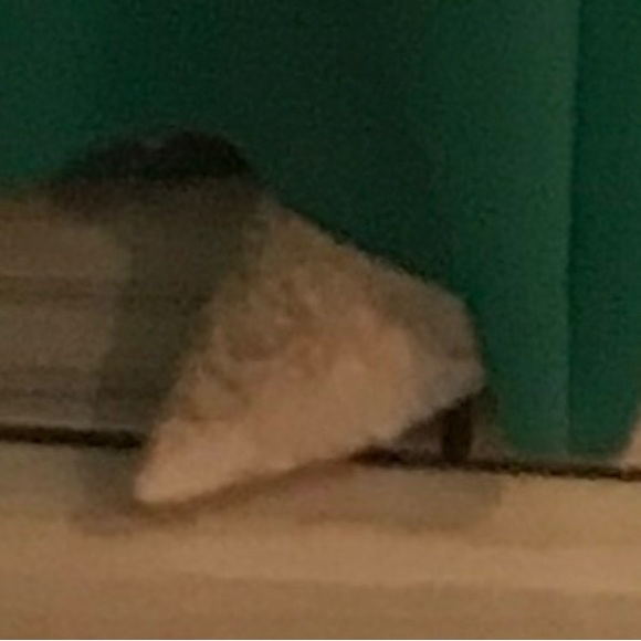 Beautiful cream with gold heel shoe. - Picture 4 of 4